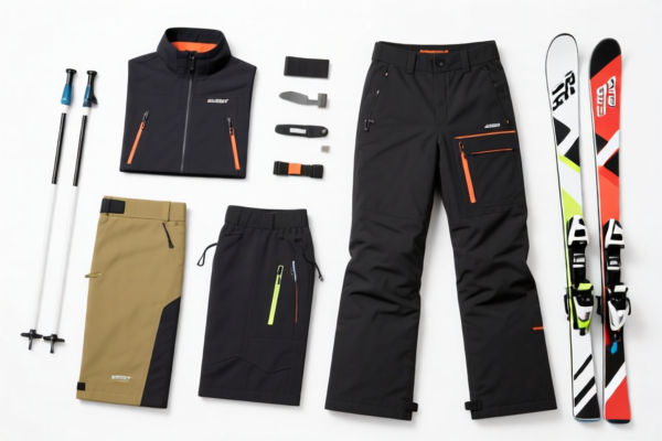 Men's_Boys' Ski Pants Components