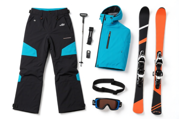 Men's_Boys' Ski Pants Components