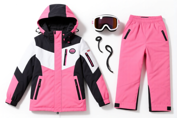 Girls' Ski Suit Jacket Parts