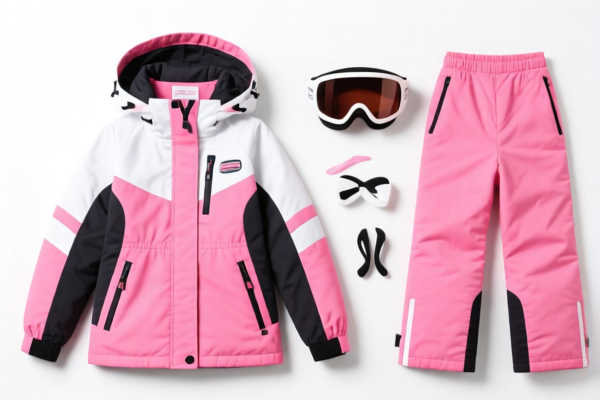 Girls' Ski Suit Jacket Parts