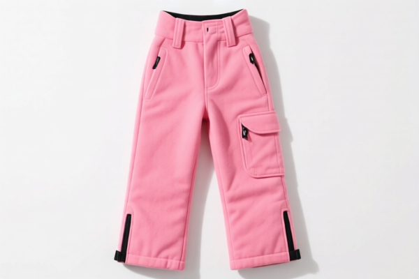 Girls' Wool Ski Pants