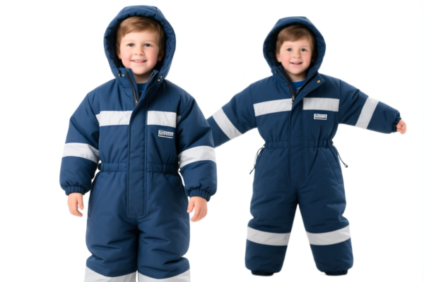 Boys' Cotton Insulated Cold Weather Coveralls