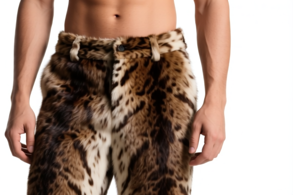 Men's Fine Animal Hair Long Pants