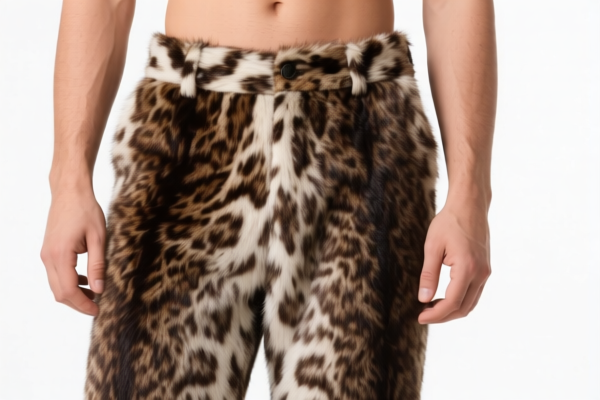 Men's Fine Animal Hair Long Pants