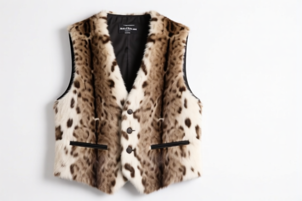 Men's Fine Animal Hair Waistcoat