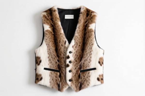 Men's Fine Animal Hair Waistcoat