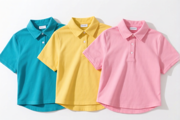 Girls' Colored Cotton Casual Shirts