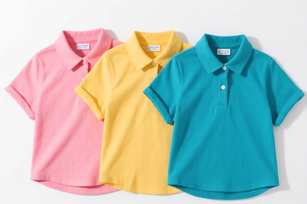 Girls' Colored Cotton Casual Shirts