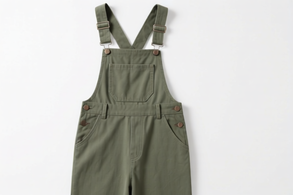 Girls' Cotton Workwear Jumpsuits