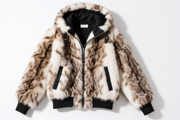 Fine animal hair recreational women's outerwear