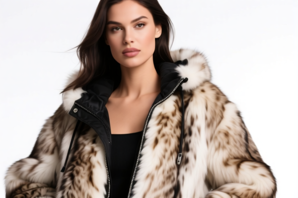 Fine animal hair warm recreational women's outerwear