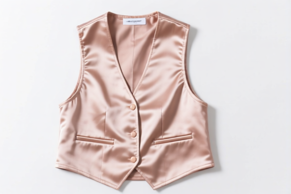 Girls' silk vests