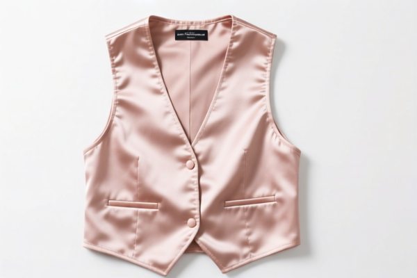 Girls' silk vests