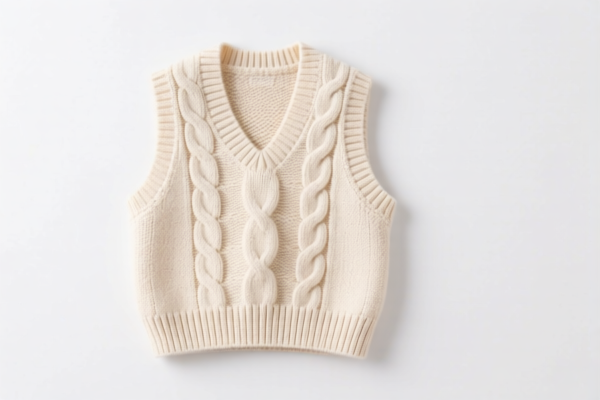 Girls' Knitted Vest