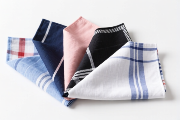 Handkerchiefs of other textile materials