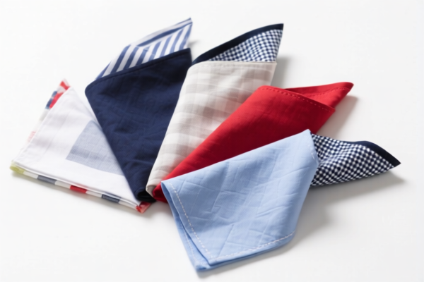 Handkerchiefs of other textile materials