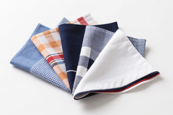 Handkerchiefs of other textile materials