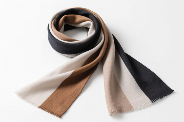 Printed Synthetic Fiber Scarf