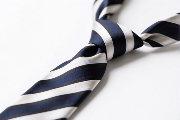 Striped Ties of other textile materials