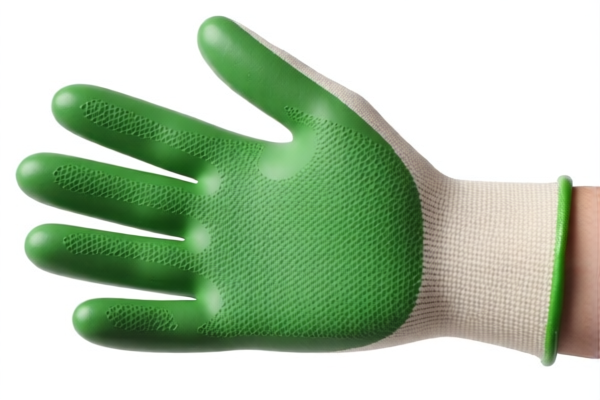 Impregnated Coated Rubber Vegetable Fiber Gloves
