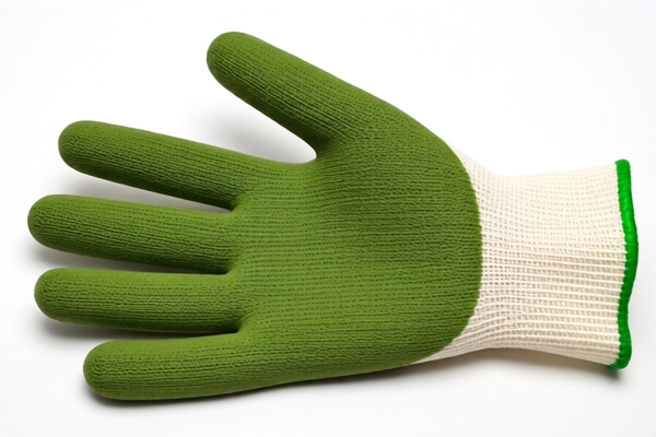 Impregnated Coated Rubber Vegetable Fiber Gloves