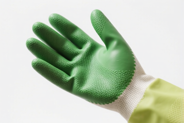 Rubber Impregnated Vegetable Fiber Gloves