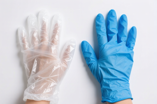 Plastic_Rubber Composite Gloves (Without Fourchechettes)
