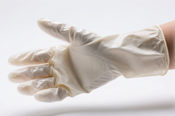 Plastic_Rubber Composite Gloves (Without Fourchechettes)