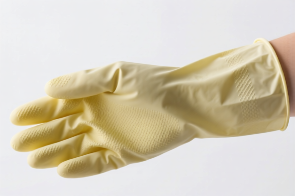 Plastic_Rubber Composite Gloves (Without Fourchechettes)