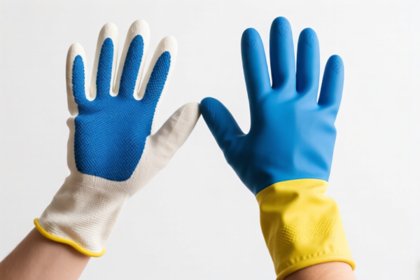Rubber Impregnated Coated Gloves (Non