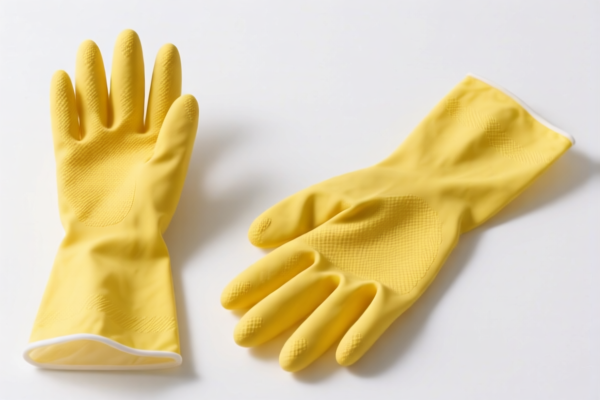 Rubber Impregnated Coated Gloves (Non