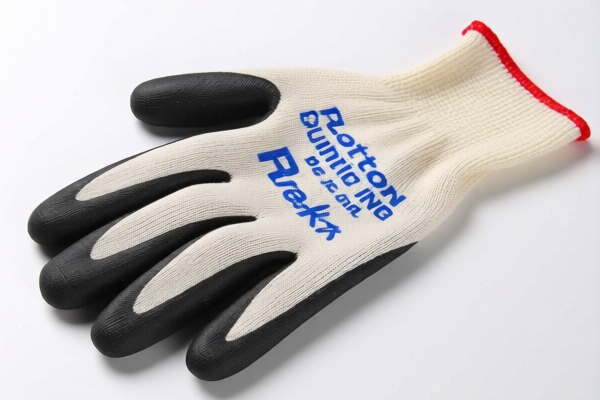 Cotton Blend Gloves, Impregnated_Coated_Covered with Plastic or Rubber