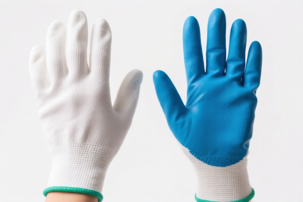 Cotton Blend Gloves, Impregnated_Coated_Covered with Plastic or Rubber