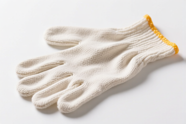 Cotton Work Gloves with Rubber Coating