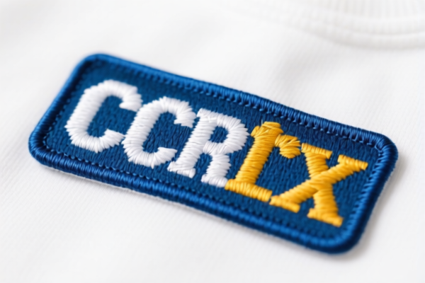 Clothing embroidered patches