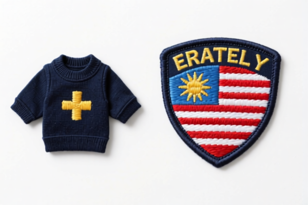 Clothing embroidered patches