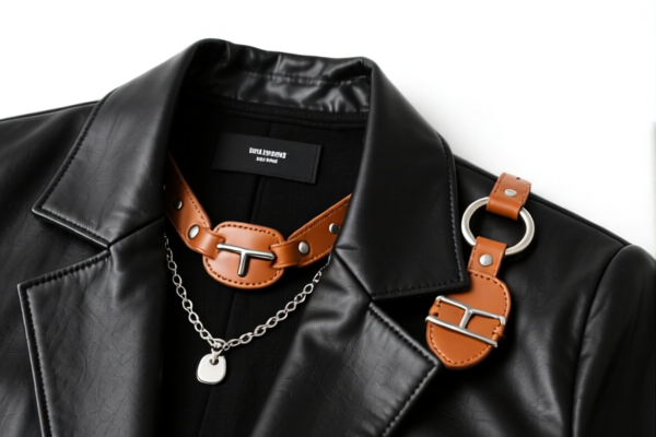 Clothing leather accessories
