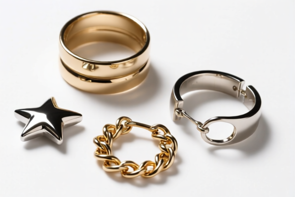 Clothing metal accessories