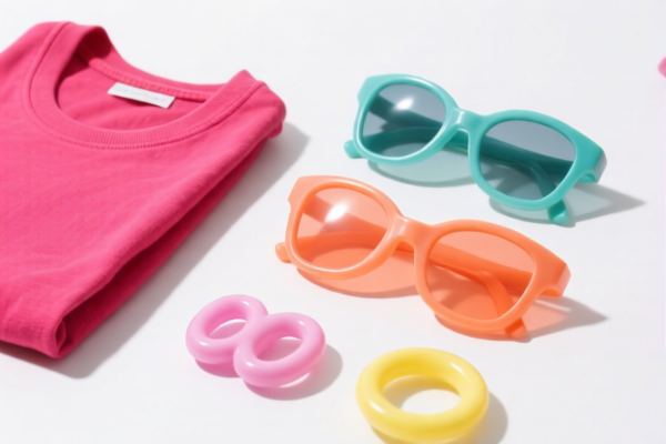 Clothing plastic accessories