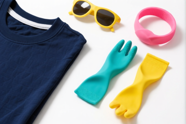 Clothing rubber accessories