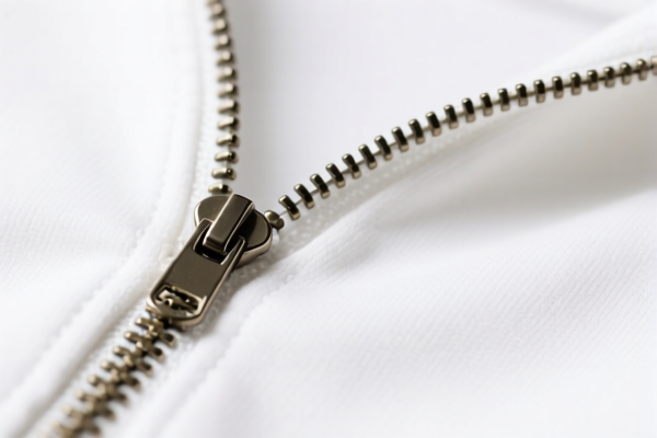 Clothing zippers