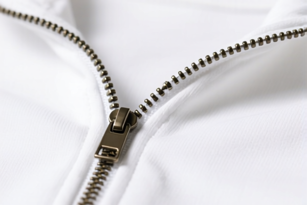 Clothing zippers