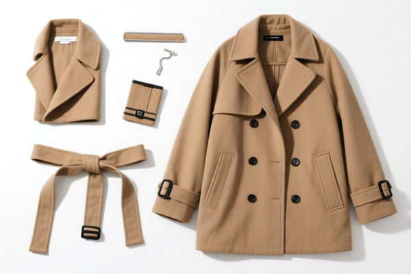 Other parts of clothing accessories for coats and jackets