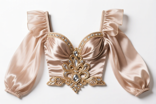 Decorative clothing parts made of man