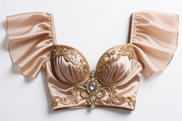 Decorative clothing parts made of man