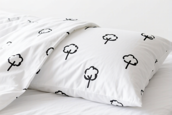 Cotton printed bed sheet