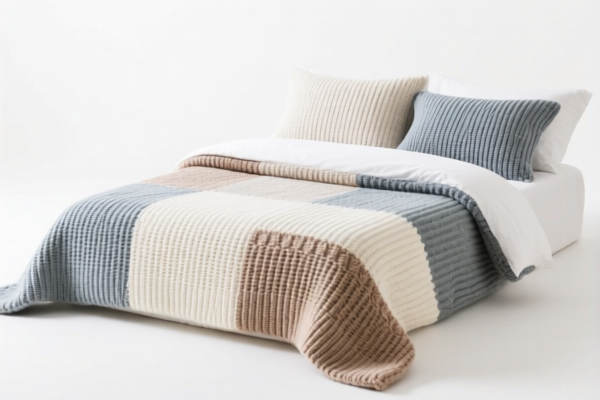 Knitted blended bed linen