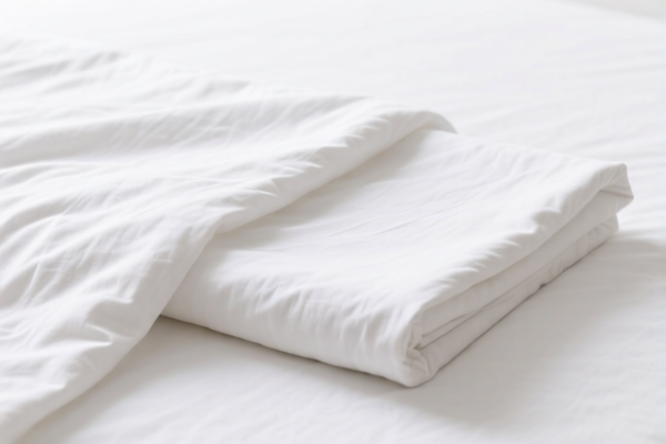 Plain cotton bed sheets