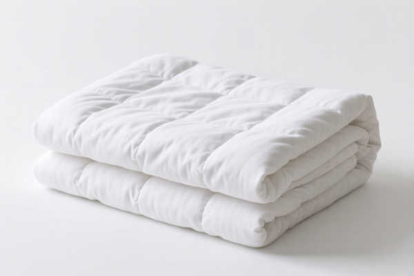 Unnapped cotton bed sheets