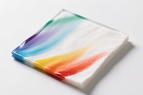 Acrylic napkin